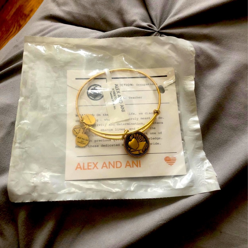 Alex and Ani  Teacher Bracelet